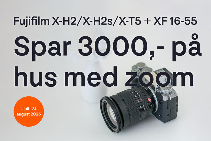 Spar 3000,- på proff Fujinon-zoom